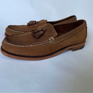 Sebago mens hommes leather shoes size 10